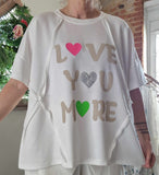 Haut Love You More blanc