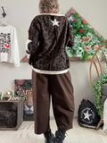 Sweat Léo Star choco du 36 au 44