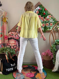 Blouse jaune Tina