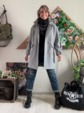 Manteau BLAIR gris du 36 au 42
