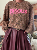 Sweat Bisous camel du 36 au 44