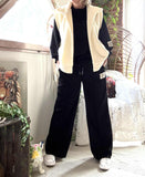 Veste sans manches blanche