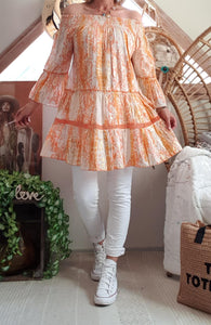 Blouse Leny orange