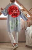 Chemise Oversize fleur