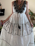Robe Elena blanche/noire