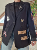 Veste noire Rock and Roll