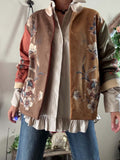 Veste bohème florale du 36 au 44/46