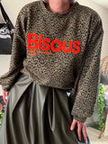 Sweat Bisous kaki du 36 au 44