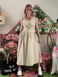 Robe Rosalia beige