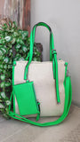 Sac Maria C.  Vert fluo