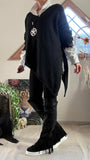 Pull Asymetrique noir