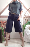 Pull Lanka gris/noir