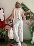 Sac crochet blanc
