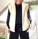 Veste sans manches blanche