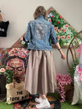Robe Rosalia couleur terra