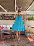 Robe Tunique Isabelle bleu lagon