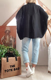 Blouse noire Tiffany