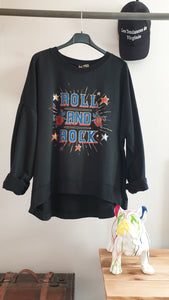 Vp* Sweat noir Roll and Rock