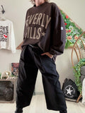 Sweat Beverly Hills chocolat du 36 au 46