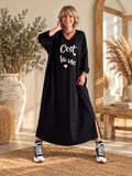 Robe Oversize " C'est la Vie " du 38 au 48
