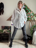 Chemise oversize blanche