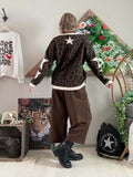Sweat Léo Star choco du 36 au 44