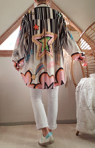 Chemise Oversize Pop Star