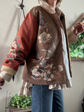 Veste bohème florale du 36 au 44/46