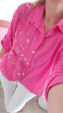 Chemise Tiffany fushia