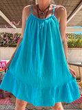 Robe Tunique Isabelle bleu lagon