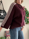 Gilet bordeaux Sandy du 38 au 52