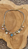 Collier Gaudy beige