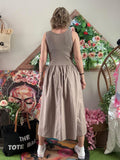 Robe Rosalia couleur terra