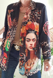 Veste velours Carmen