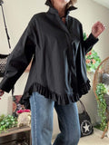 Chemise Faustine noire du 36 au 46