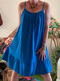 Robe Tunique Isabelle bleu électrique