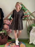 Robe Magalie chocolat