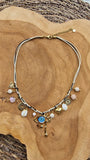 Collier Gaudy beige