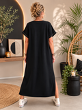 Robe longue Noir du 38 au 48
