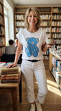 Tee-shirt Ourson bleu