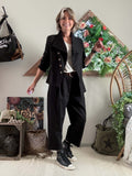 Veste Agathe noire du 36 au 42