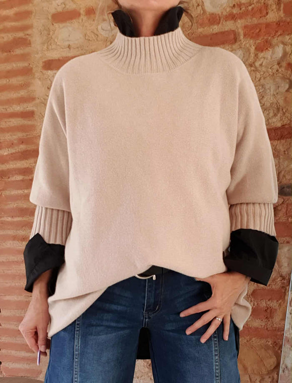 Pull Basic beige