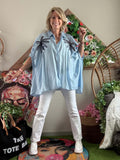 Blouse Sunset bleu ciel