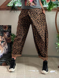 Pantalon Léopard camel du 36 au 42