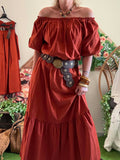 Robe Leslie rouille