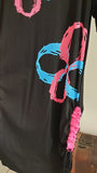 Robe Lena fushia