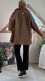Manteau Gaston camel