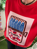 Sweat Rouge Sardines