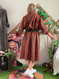 Robe Daniella leo terracotta du 38 au 52