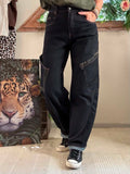 Jeans cargo brut du 34 au 42